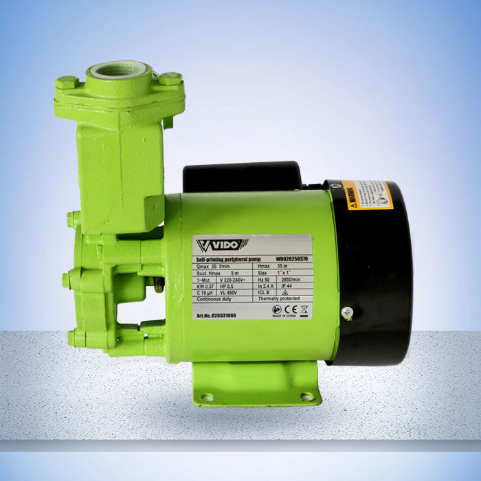 Copper Impeller 35L/Min 0.5HP Self Priming Pump，Copper impeller, and demagnetization processing